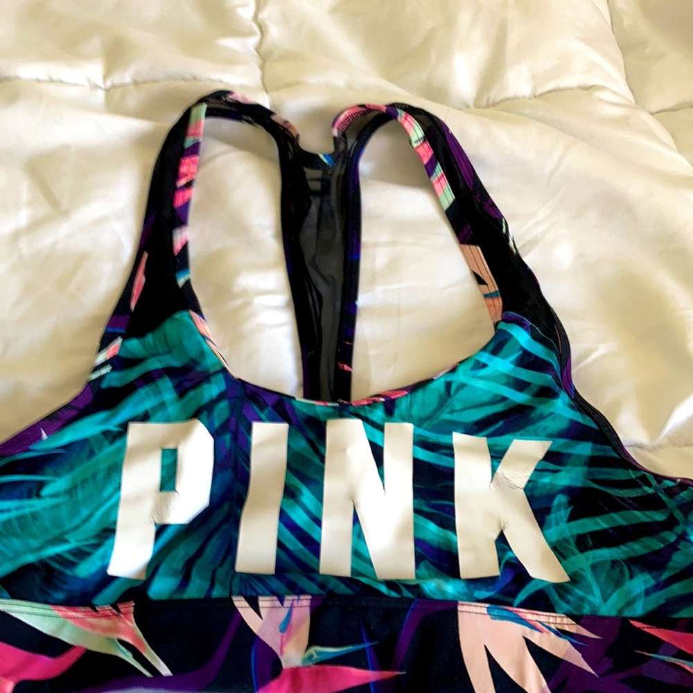 Pink bra